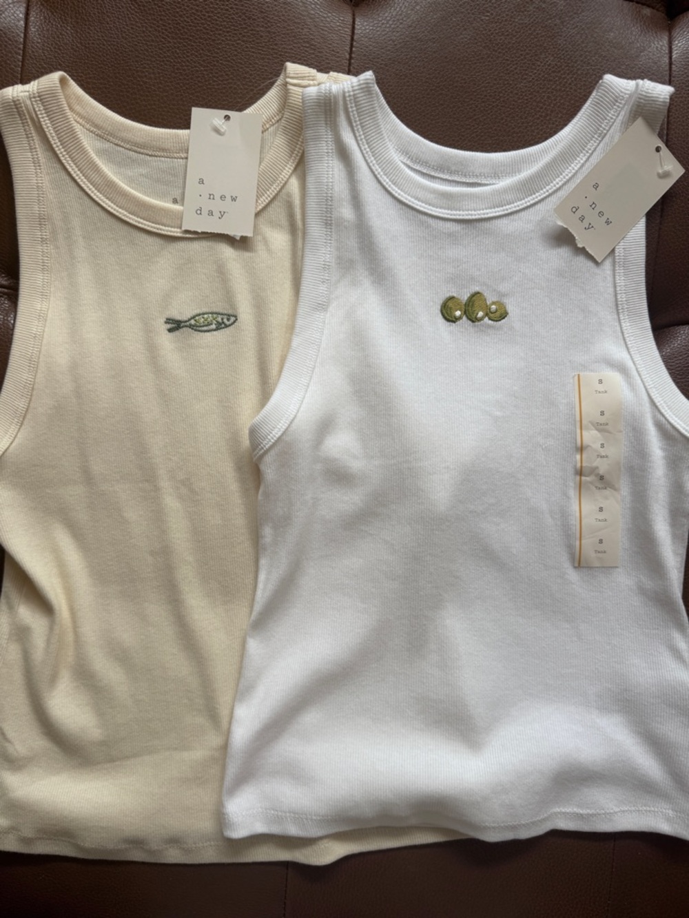 NWT target embroidered tank bundle
